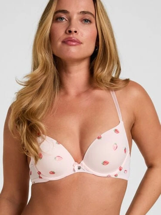 Zdjęcie produktu Hunkemöller Biustonosz usztywniany z fiszbinami Plunge Różowy
