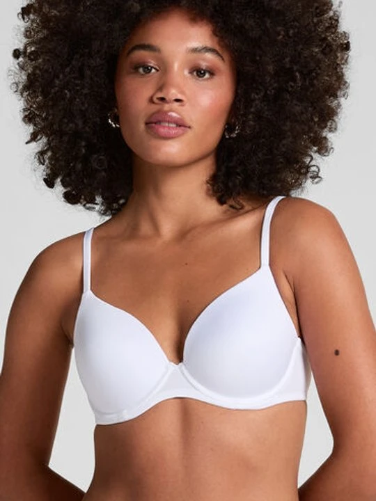 Zdjęcie produktu Hunkemöller Biustonosz usztywniany z fiszbinami Super Soft Biały