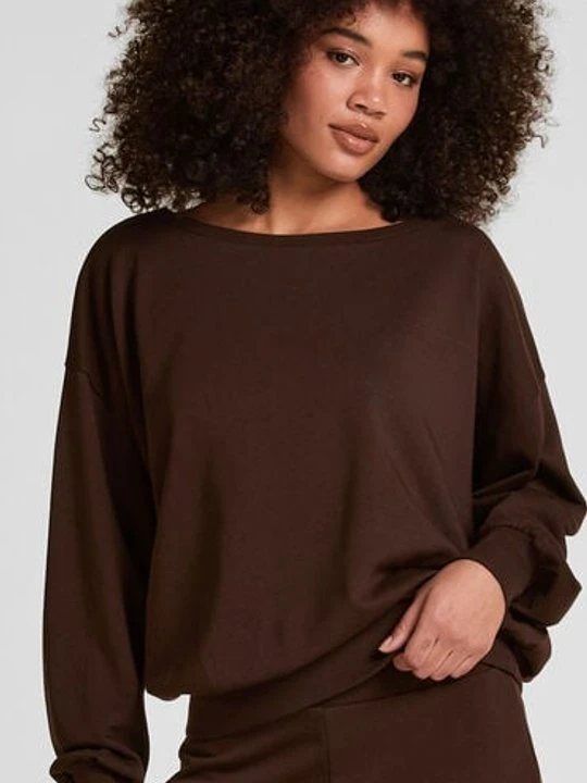 Zdjęcie produktu Hunkemöller Boatneck Sweater Audrey Brązowy