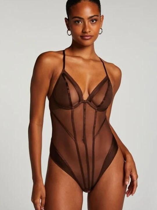 Zdjęcie produktu Hunkemöller Body Rianne Brązowy