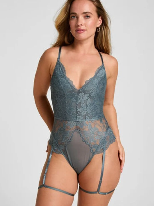 Zdjęcie produktu Hunkemöller Body Viktoria Niebieski
