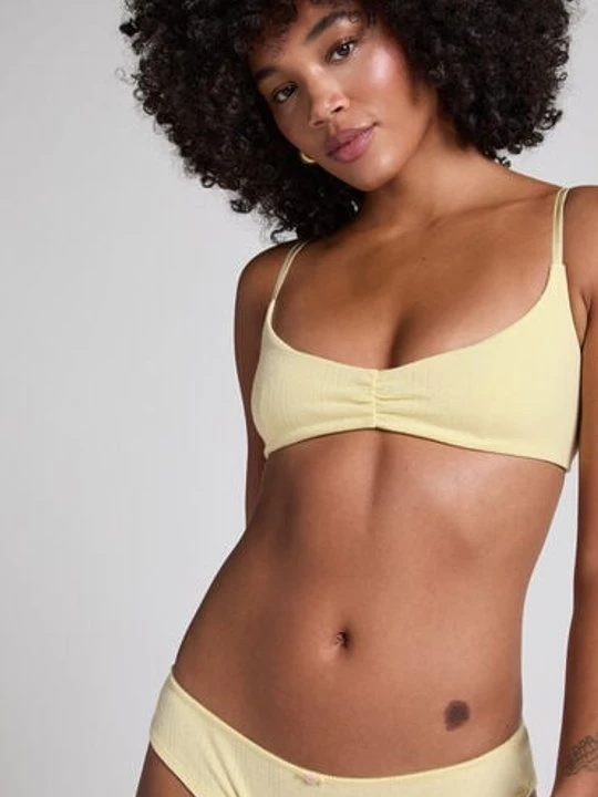Zdjęcie produktu Hunkemöller Braletka Pointelle Żółty