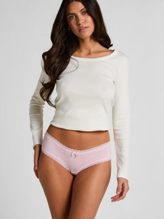 Zdjęcie produktu Hunkemöller Brazyliany w kształcie litery V London Różowy