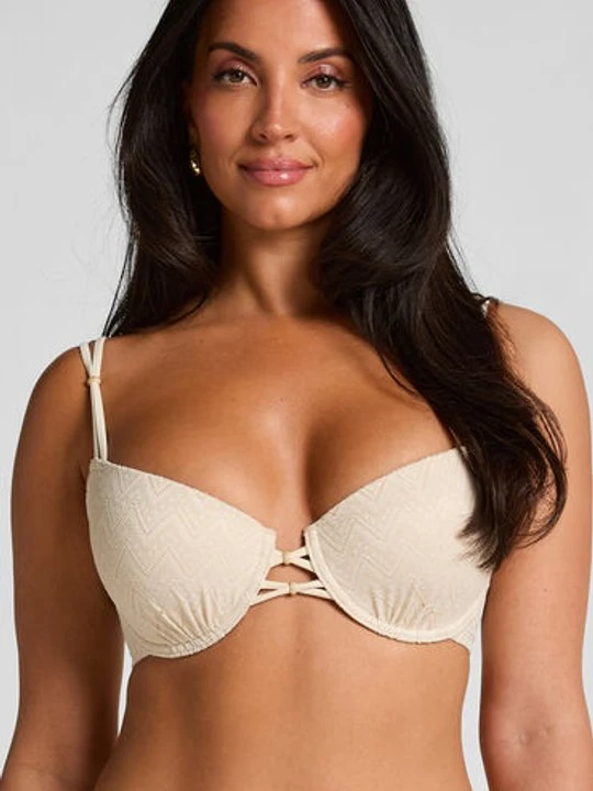 Zdjęcie produktu Hunkemöller Crochet Bikini Top Biały