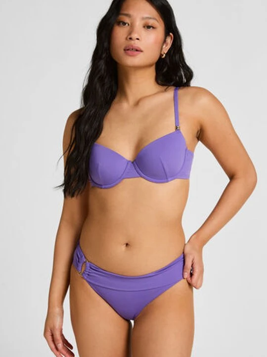 Zdjęcie produktu Hunkemöller Dół od bikini Luxe Fioletowy
