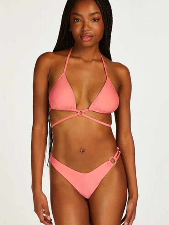 Zdjęcie produktu Hunkemöller Dół od bikini z wysokim wycięciem Sicily Pomarańczowy