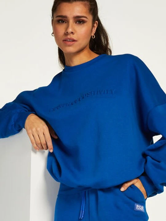 Zdjęcie produktu Hunkemöller Dresowa bluza oversize Niebieski
