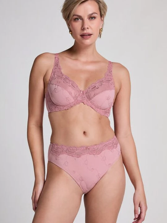 Zdjęcie produktu Hunkemöller Figi z wysokim stanem Diva Różowy