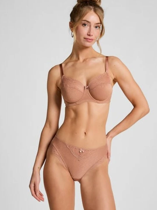 Zdjęcie produktu Hunkemöller Figi z wysokim stanem Sophie Brązowy
