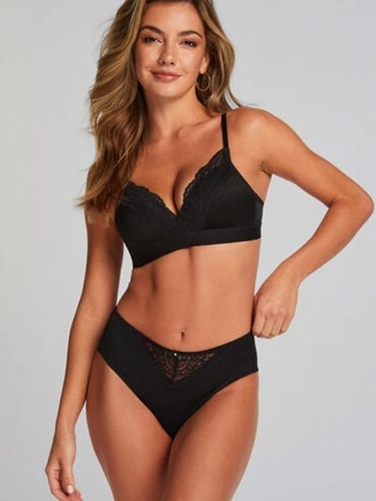 Zdjęcie produktu Hunkemöller Figi z wysokim stanem Sophie Czarny