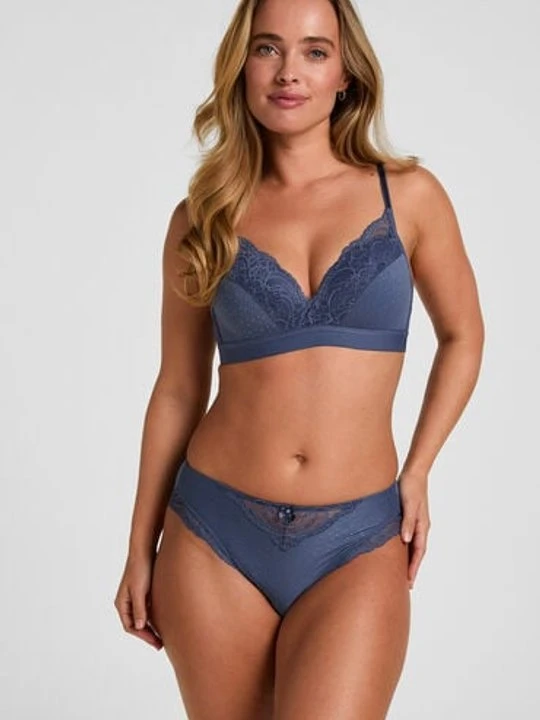 Zdjęcie produktu Hunkemöller Figi z wysokim stanem Sophie Niebieski