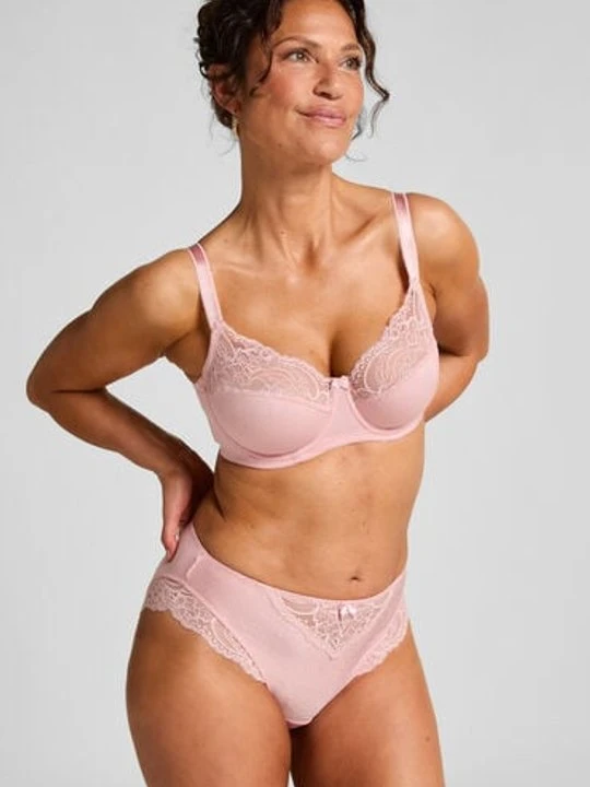 Zdjęcie produktu Hunkemöller Figi z wysokim stanem Sophie Różowy