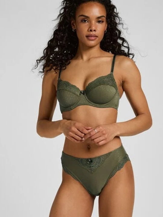 Zdjęcie produktu Hunkemöller Figi z wysokim stanem Sophie Zielony