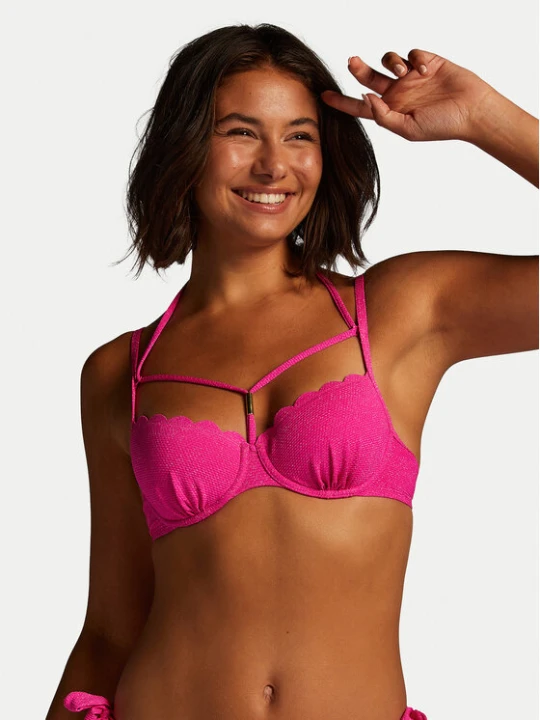 Zdjęcie produktu Hunkemöller Góra od bikini Scallop 204862 Różowy