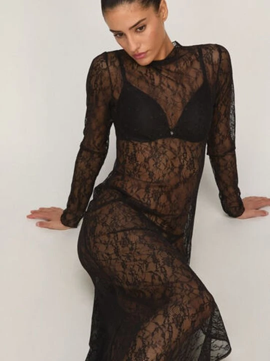 Zdjęcie produktu Hunkemöller Halka Allover Lace Czarny