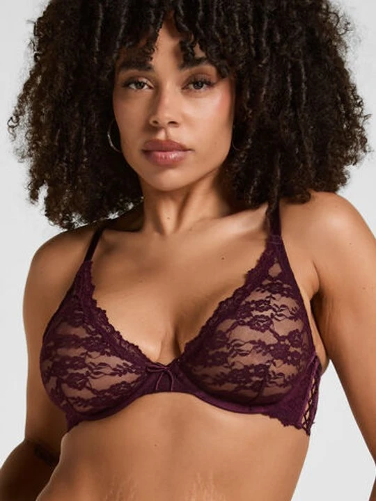 Zdjęcie produktu Hunkemöller Highleg Brazilian Aveline Fioletowy