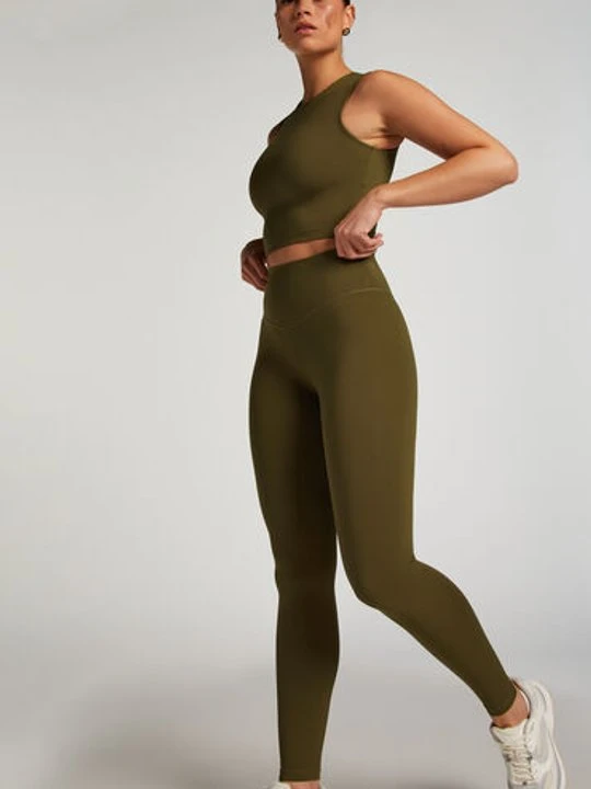 Zdjęcie produktu Hunkemöller HKMX Legginsy z wysokim stanem Zielony