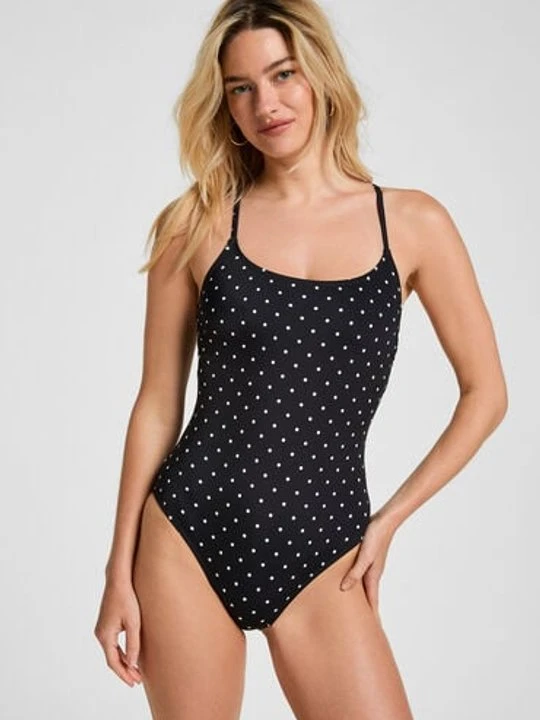 Zdjęcie produktu Hunkemöller Jednoczęściowy Kostium Kąpielowy Bordolino Czarny
