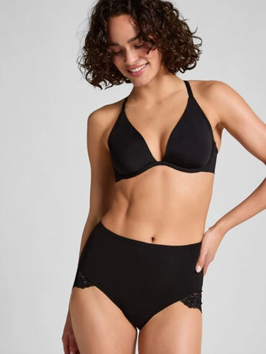 Zdjęcie produktu Hunkemöller Koronkowa halka Maxi Czarny