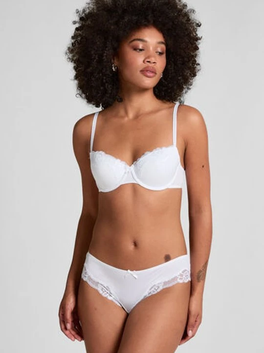 Zdjęcie produktu Hunkemöller Koronkowe majtki Secret Biały