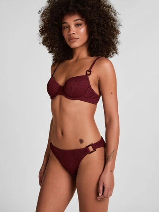 Zdjęcie produktu Hunkemöller Kostium kąpielowy Aruba Fioletowy
