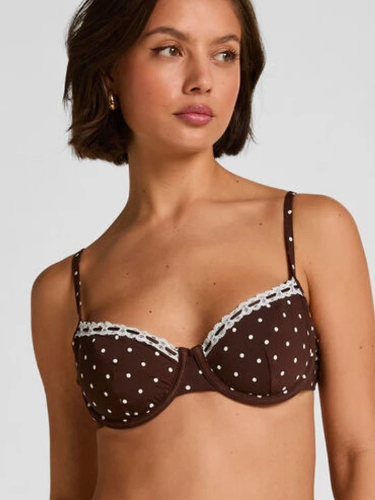 Zdjęcie produktu Hunkemöller Kostium kąpielowy Valencia Brązowy
