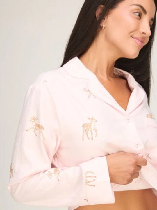 Zdjęcie produktu Hunkemöller Koszula piżamowa Woven Różowy
