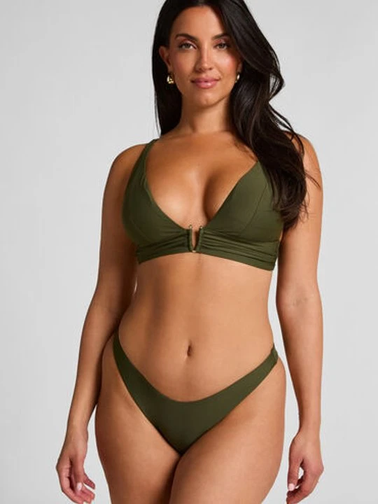 Zdjęcie produktu Hunkemöller Majtki Bikini Wysoko Krojona Luna Zielony