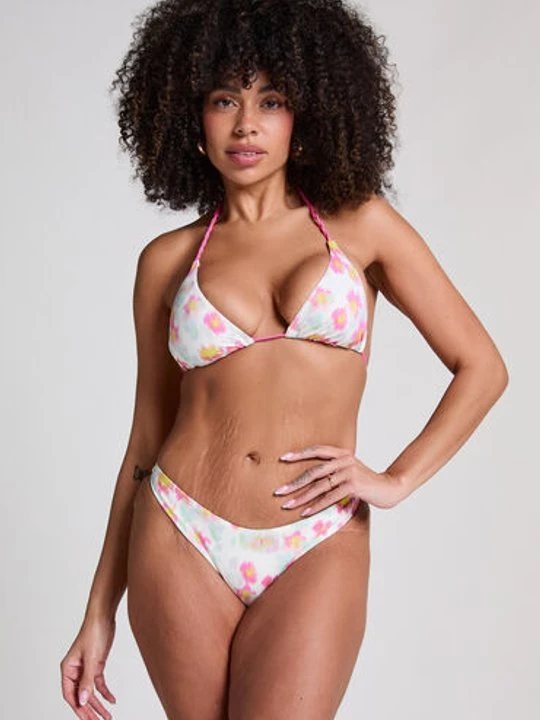 Zdjęcie produktu Hunkemöller Majtki Bikini Wysoko Krojona Madeira Różowy