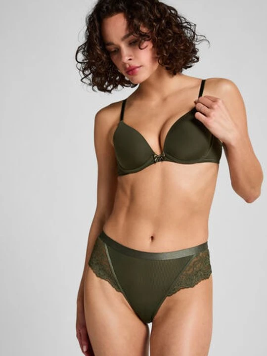 Zdjęcie produktu Hunkemöller Majtki brazylijskie Kaiden Zielony