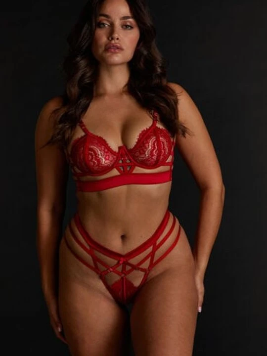 Zdjęcie produktu Hunkemöller Mitzy stringi Czerwony
