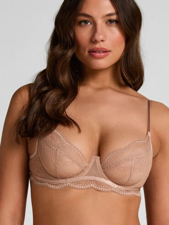 Zdjęcie produktu Hunkemöller Nieusztywniany biustonosz z fiszbinami Isabelle Brązowy