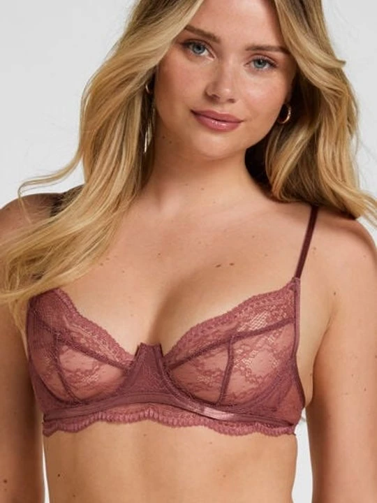 Zdjęcie produktu Hunkemöller Nieusztywniany biustonosz z fiszbinami Isabelle Fioletowy