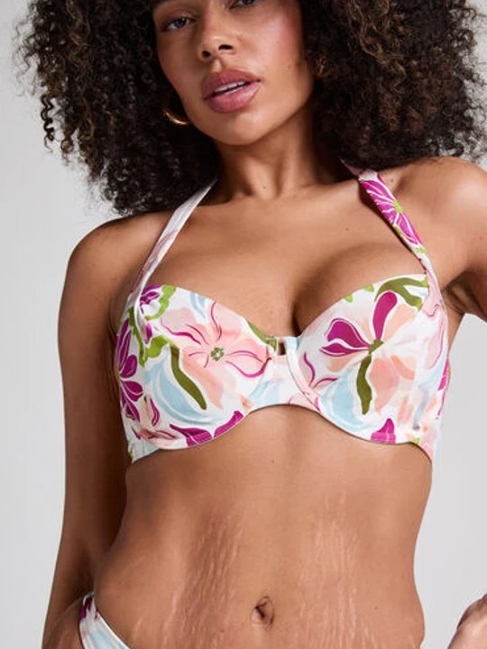 Zdjęcie produktu Hunkemöller Nieusztywniona góra od bikini z fiszbinami Ayanna Biały