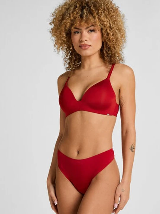 Zdjęcie produktu Hunkemöller Niewidzialne stringi basic Czerwony