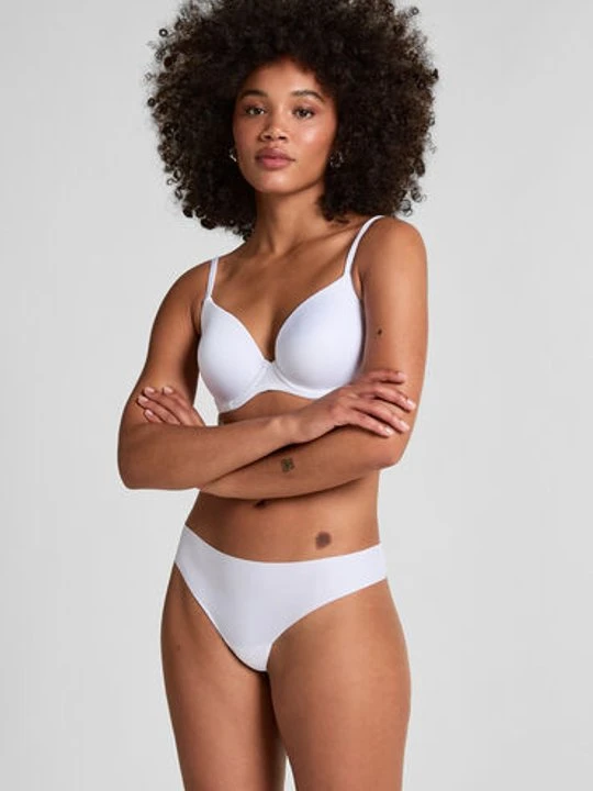 Zdjęcie produktu Hunkemöller Niewidzialne stringi Biały