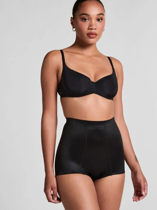 Zdjęcie produktu Hunkemöller Obcisłe modelujące majtki z wysokim stanem Czarny
