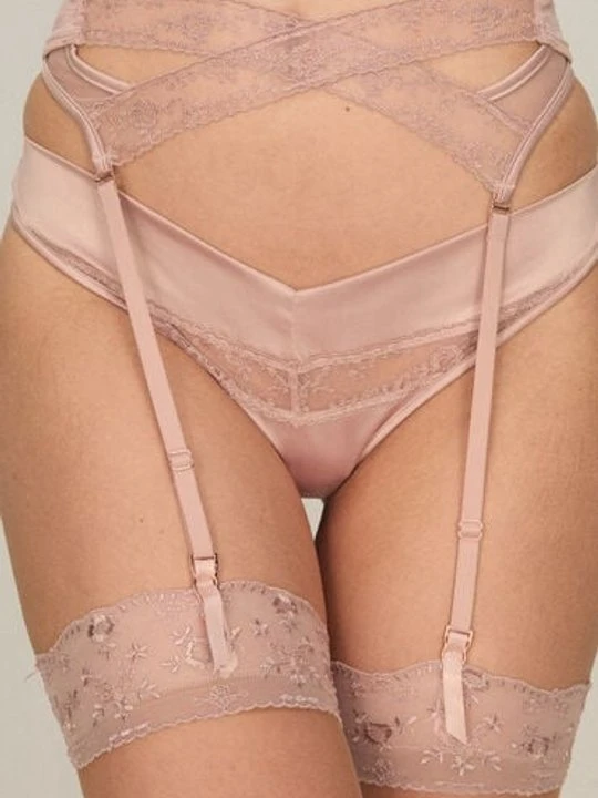 Zdjęcie produktu Hunkemöller Pas do pończoch Brigitte Różowy