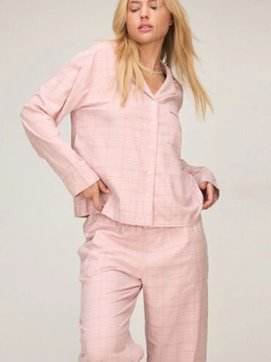 Zdjęcie produktu Hunkemöller Petite Spodnie piżamowe Woven Różowy