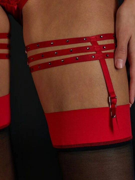 Zdjęcie produktu Hunkemöller Podwiązki Private Czerwony