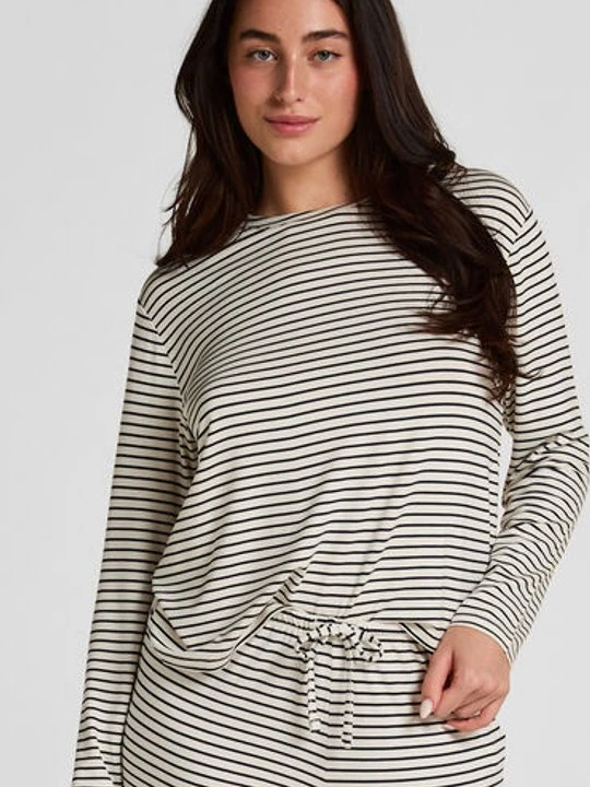 Zdjęcie produktu Hunkemöller Pyjama Top Loose Jersey Biały