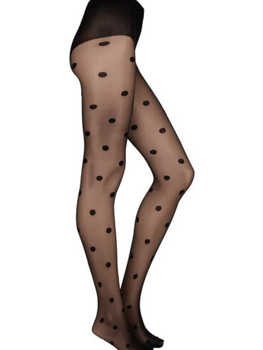 Zdjęcie produktu Hunkemöller Rajstopy 15 Den Kropki Czarny
