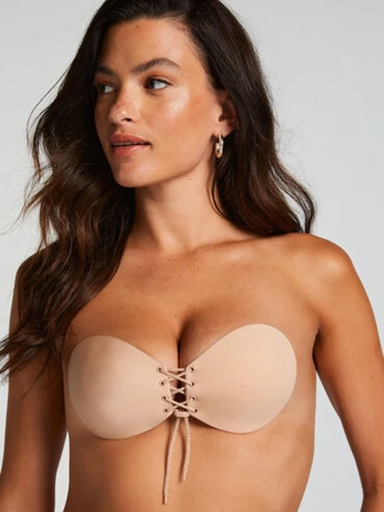 Zdjęcie produktu Hunkemöller Samoprzylepny biustonosz push-up Beżowy