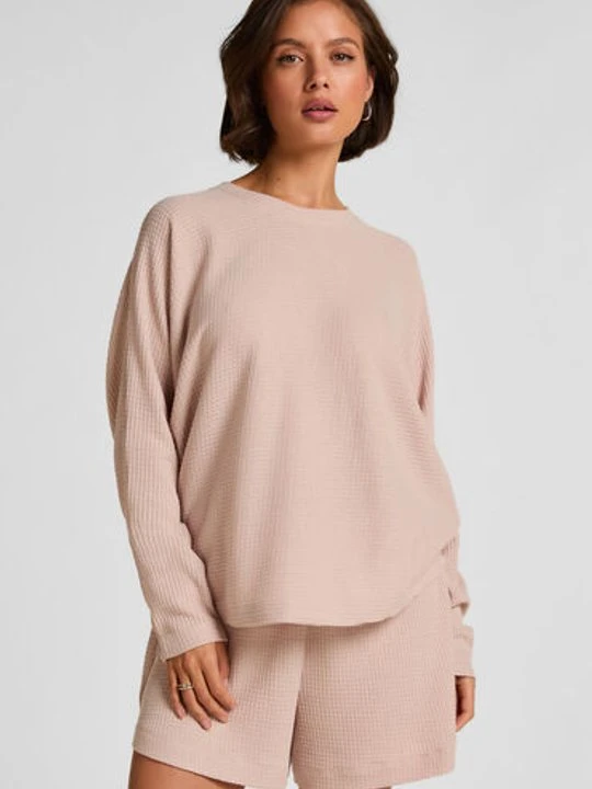 Zdjęcie produktu Hunkemöller Short Waffle Sloane Beżowy
