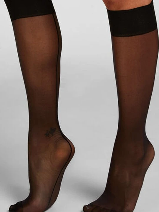 Zdjęcie produktu Hunkemöller Skarpetki Sheer Back Seam Czarny