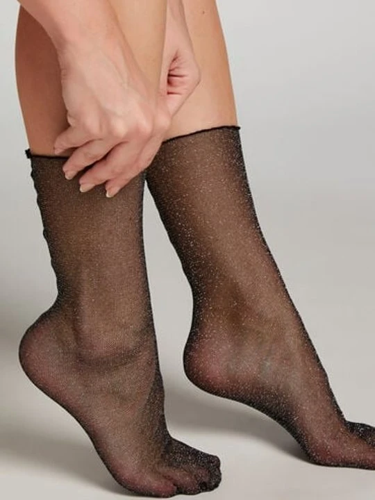 Zdjęcie produktu Hunkemöller Skarpety Glitter Czarny