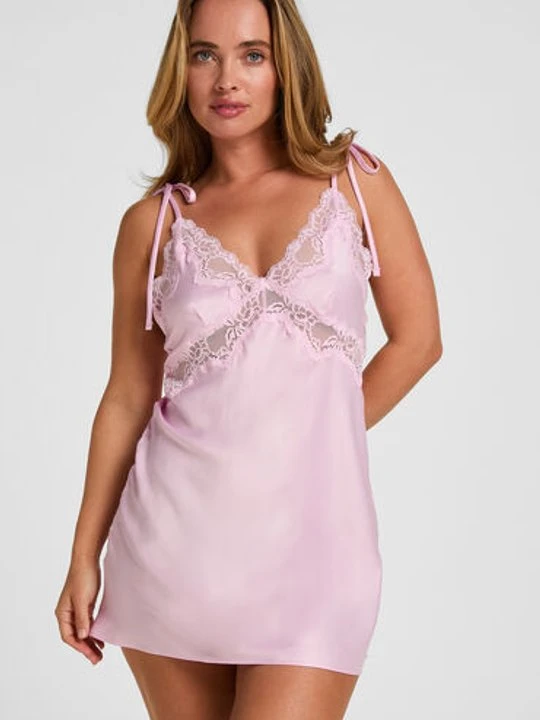 Zdjęcie produktu Hunkemöller Slipdress Camelia Różowy