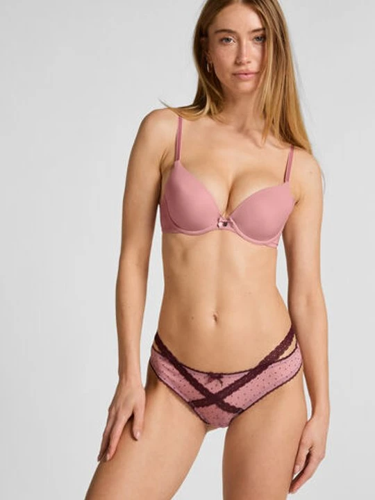 Zdjęcie produktu Hunkemöller Stringi Adeline Różowy