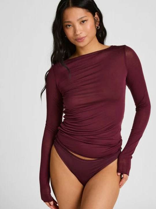 Zdjęcie produktu Hunkemöller Stringi Alex Fioletowy