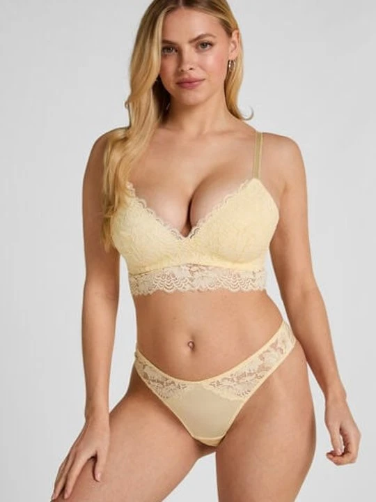 Zdjęcie produktu Hunkemöller Stringi Andrea Żółty
